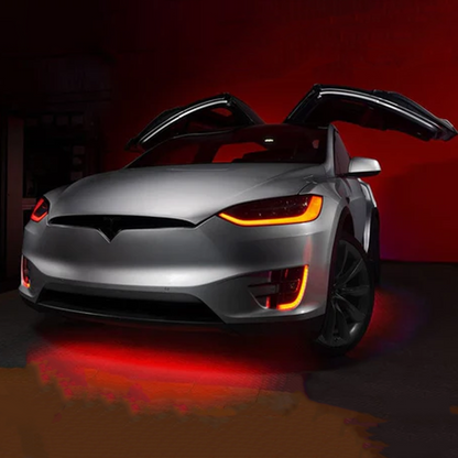 Tesla Model X DRL Boards (Multicolor Flow) 2016-2021 - Q8 | A20 | P2 - BX3-  DRIVEN - 4