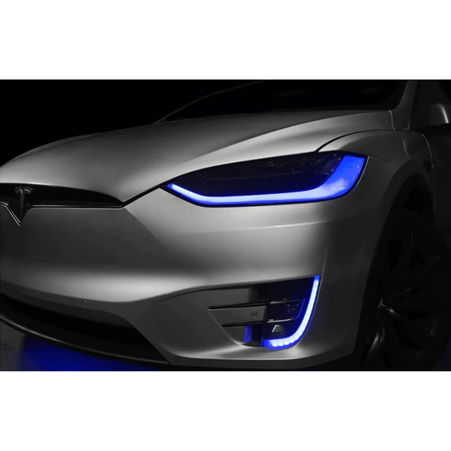Tesla Model X DRL Boards (Multicolor Flow) 2016-2021 - Q8 | A20 | P2 - BX3-  DRIVEN - 6