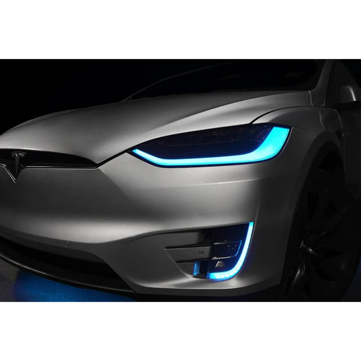 Tesla Model X DRL Boards (Multicolor Flow) 2016-2021 - Q8 | A20 | P2 - BX3-  DRIVEN - 7