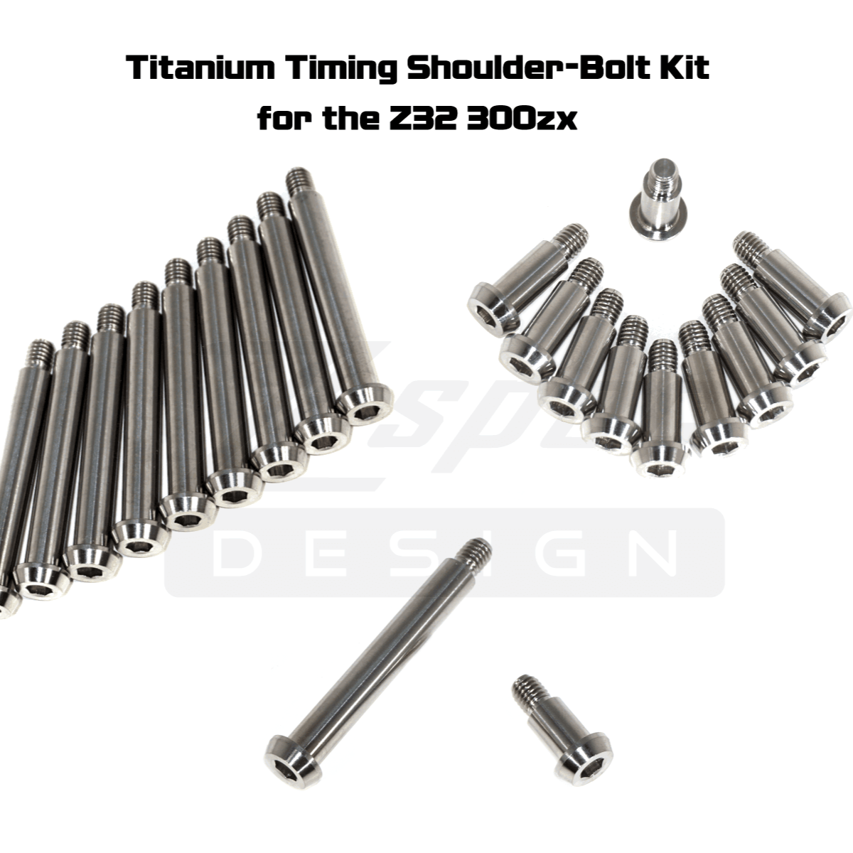 ZSPEC Stage-3 Dress Up Bolts® Fastener Kit for Nissan 300zx Z32, Upgraded Timing Bolts, Stainless & Billet - ZSD-757310-ZSD-757327-ZSD-757334-ZSD-757341-ZSD-757358-  DRIVEN - 3