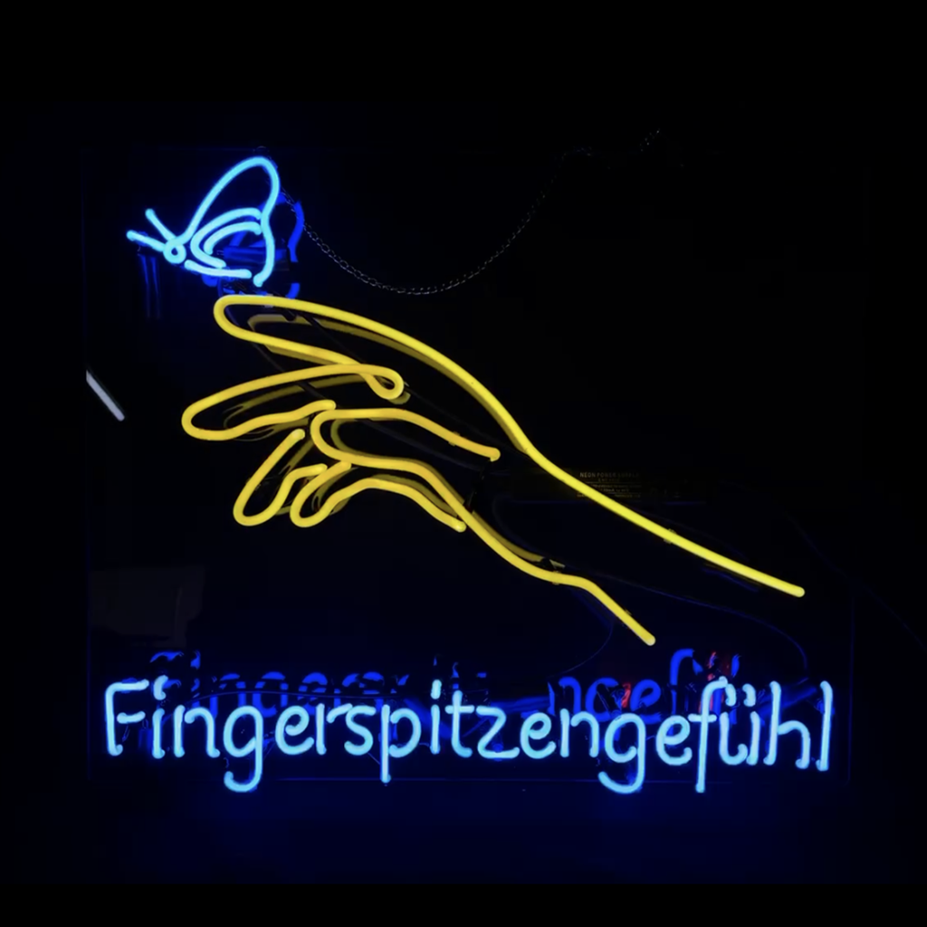 Touch Butterfly Fingerspitzengefuhl Neon Signs - CN044-  DRIVEN - 1
