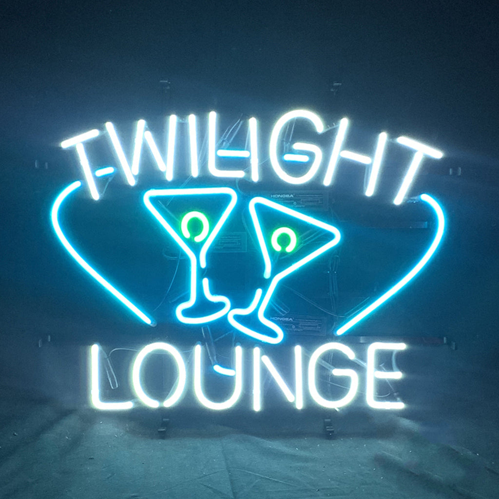 Twilight Lounge Martinis Neon Light Sign - ME460-  DRIVEN - 1