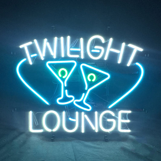 Twilight Lounge Martinis Neon Light Sign - ME460-  DRIVEN - 1