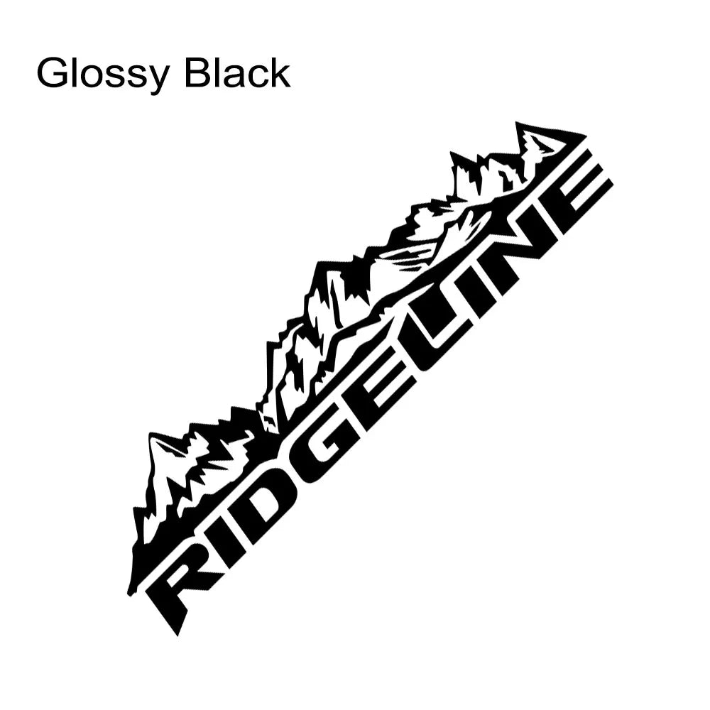 Mountain Tailgate & Body Decal for Honda Ridgeline | Full Vinyl Truck Graphics - 200000182:350850#Matt Black-200000182:366#Glossy Yellow-200000182:350852#Glossy Orange-200000182:173#Matt Gold-200000182:175#Glossy Blue-  DRIVEN - 10