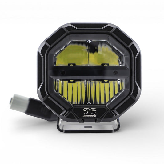 U-Con Interlocking Off Road LED Pod With Amber or White DRL Running Light - Item #609-sku-46523997487262-sku-46523997520030-sku-46523997552798-  DRIVEN - 2