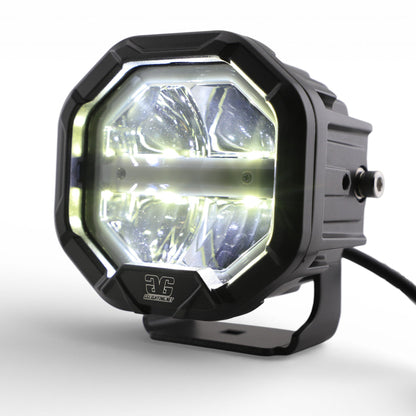 U-Con Interlocking Off Road LED Pod With Amber or White DRL Running Light - Item #609-sku-46523997487262-sku-46523997520030-sku-46523997552798-  DRIVEN - 7