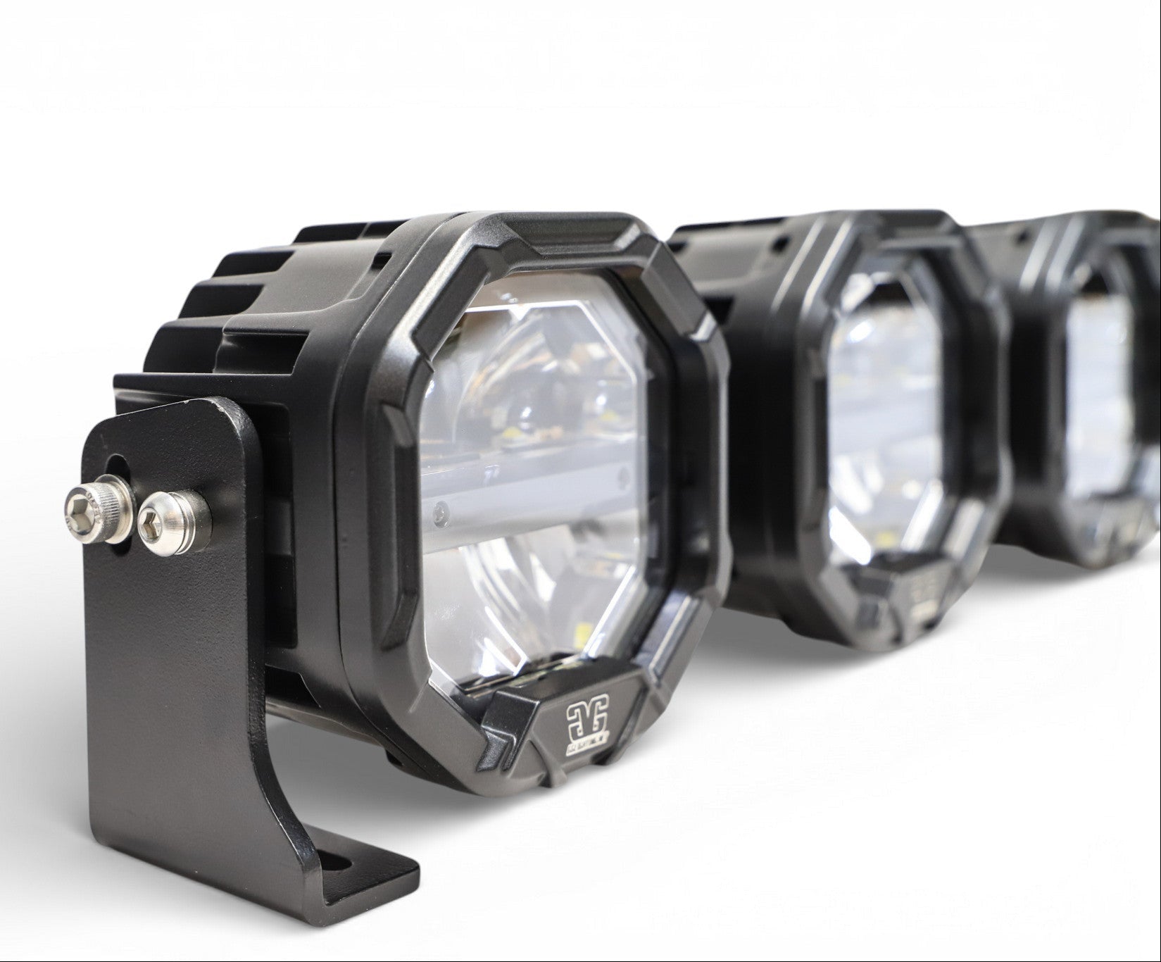 8 Light U-Con Interlocking Off Road LED Pod With Amber or White DRL Running Light - sku-46526099783838-sku-46526099816606-sku-46526099849374-sku-46526099882142-sku-46526099914910-  DRIVEN - 4