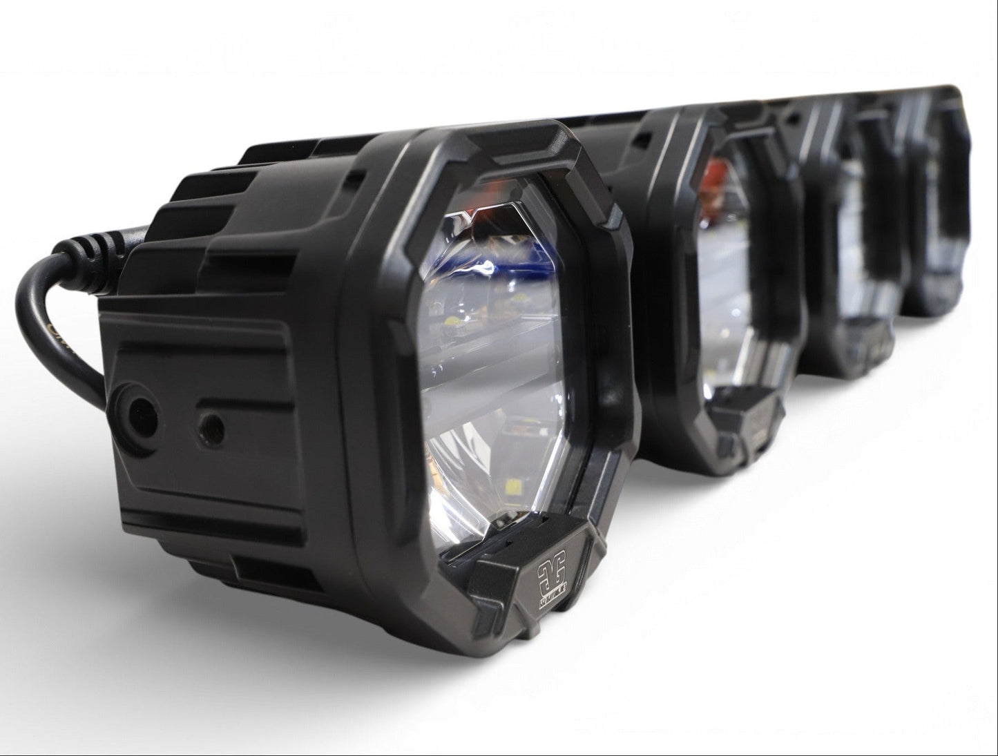 8 Light U-Con Interlocking Off Road LED Pod With Amber or White DRL Running Light - sku-46526099783838-sku-46526099816606-sku-46526099849374-sku-46526099882142-sku-46526099914910-  DRIVEN - 6