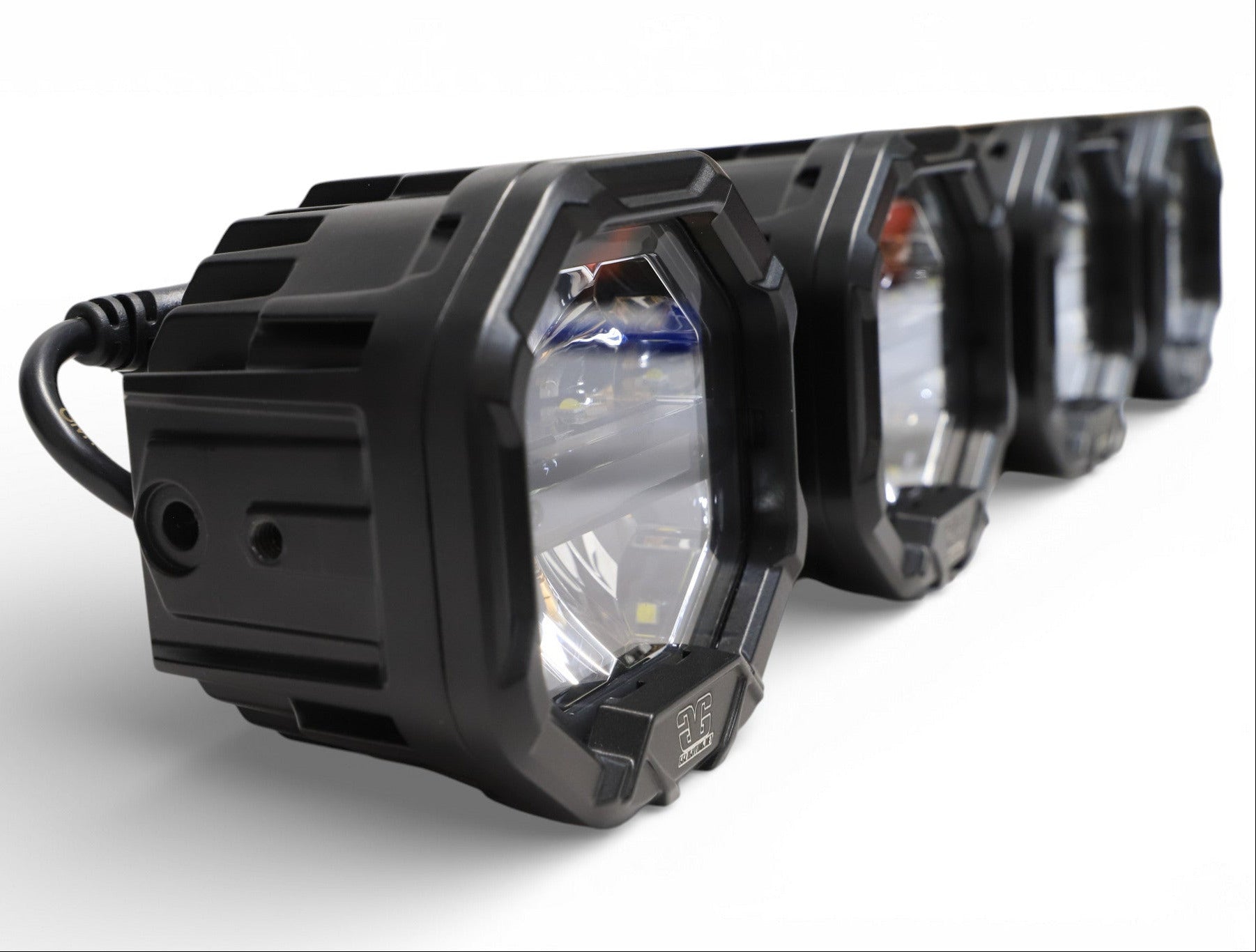 8 Light U-Con Interlocking Off Road LED Pod With Amber or White DRL Running Light - sku-46526099783838-sku-46526099816606-sku-46526099849374-sku-46526099882142-sku-46526099914910-  DRIVEN - 6