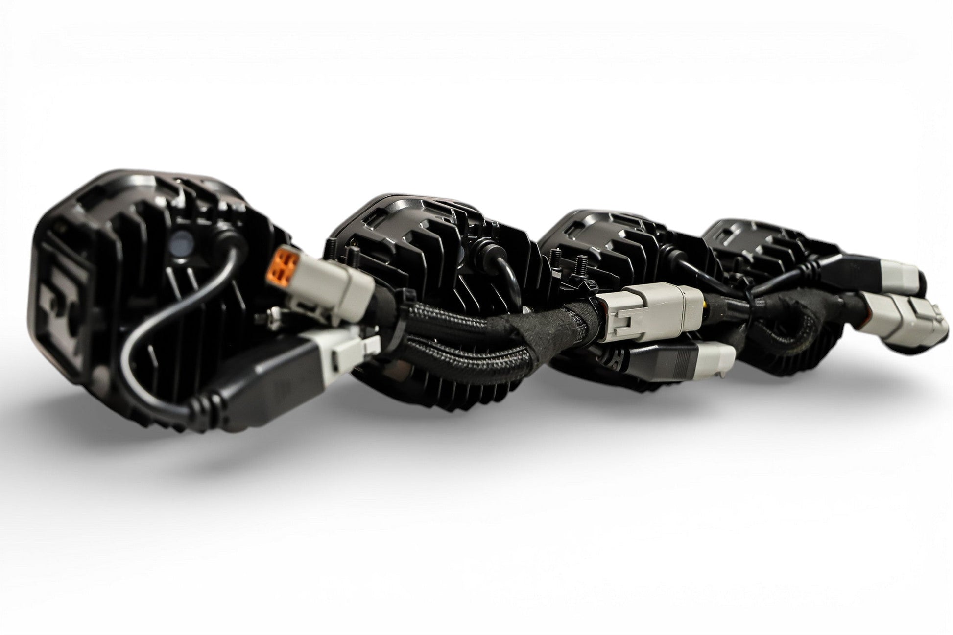 8 Light U-Con Interlocking Off Road LED Pod With Amber or White DRL Running Light - sku-46526099783838-sku-46526099816606-sku-46526099849374-sku-46526099882142-sku-46526099914910-  DRIVEN - 8
