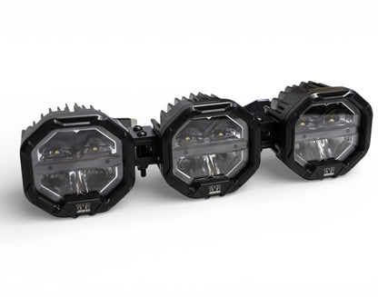 3 Light U-Con Interlocking Off Road LED Pod With Amber or White DRL Running Light - sku-46526060363934-sku-46526060396702-sku-46526060429470-sku-46526060462238-sku-46526060495006-  DRIVEN - 1