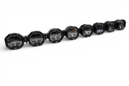 8 Light U-Con Interlocking Off Road LED Pod With Amber or White DRL Running Light - sku-46526099783838-sku-46526099816606-sku-46526099849374-sku-46526099882142-sku-46526099914910-  DRIVEN - 1