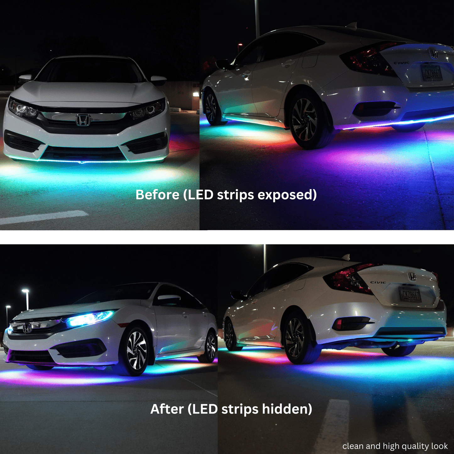 Underglow Strip Hiding Kit - N16   - BX1-  DRIVEN - 1