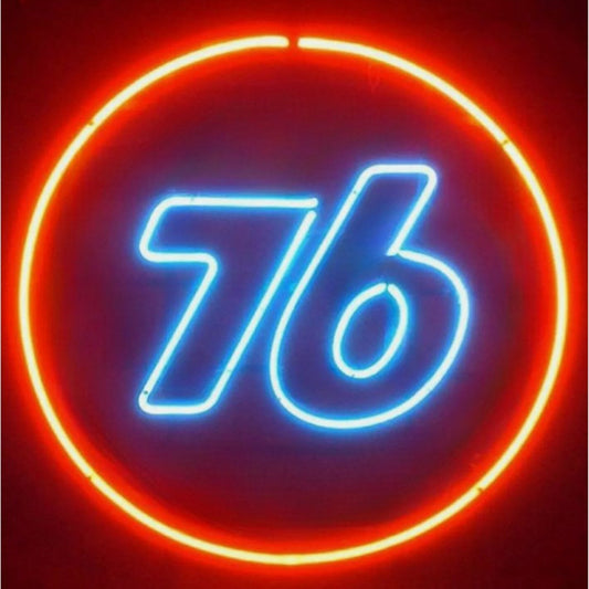 Union 76 Fuel Gas Neon Signs - MA082-18 inches-MA082-24 inches-  DRIVEN - 1