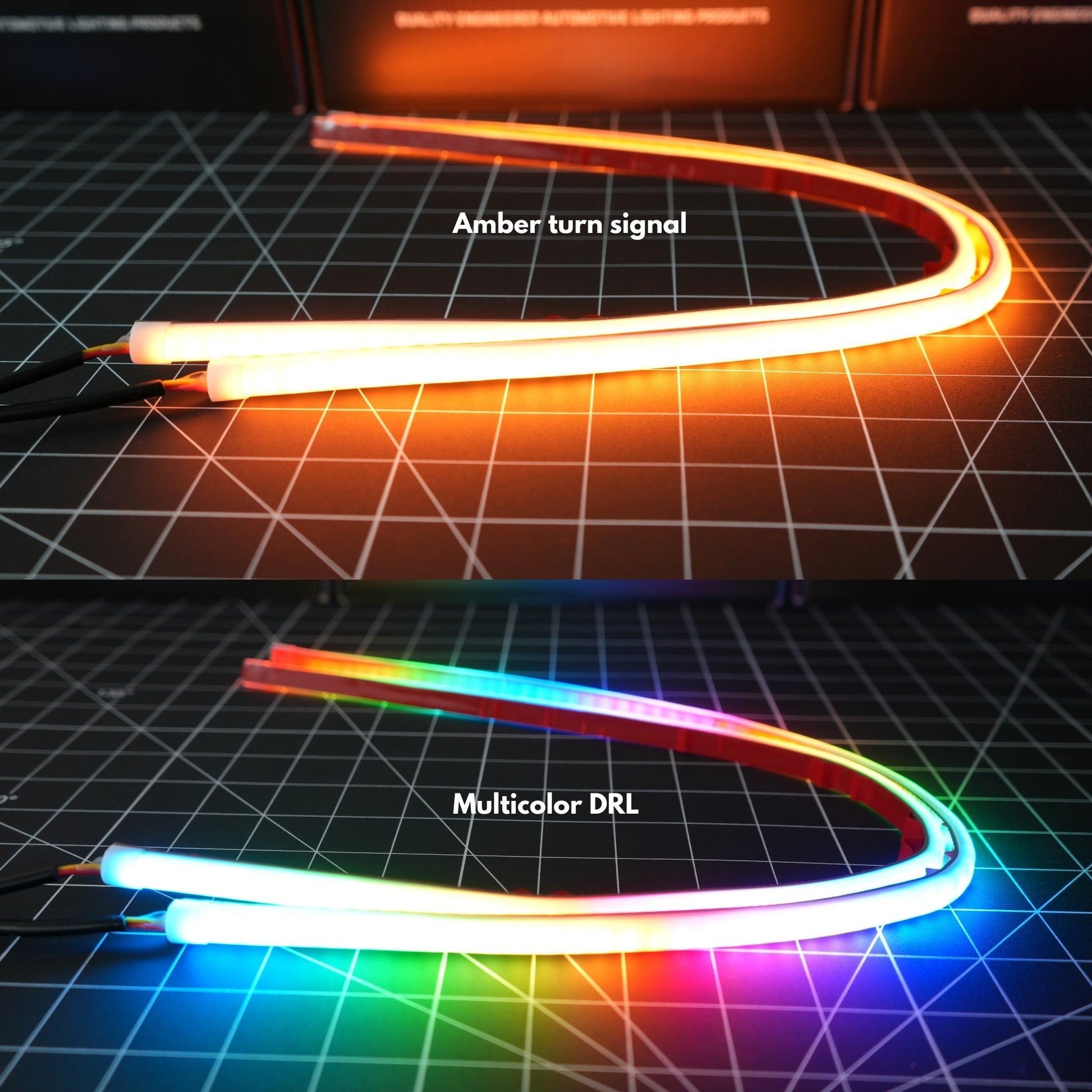 Universal Flexible DRL Tube Diffused Strips | Multicolor - G4 | P2  - BX2-G5  | P2  - BX2-G6 | P2  - BX2-G9  | P2 - BX2-G10 | P2  - BX2-  DRIVEN - 12