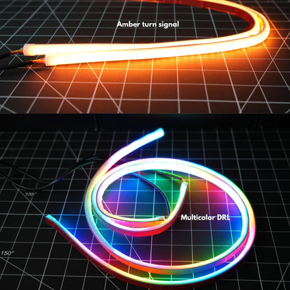 Universal Flexible DRL Tube Diffused Strips | Multicolor - G4 | P2  - BX2-G5  | P2  - BX2-G6 | P2  - BX2-G9  | P2 - BX2-G10 | P2  - BX2-  DRIVEN - 13