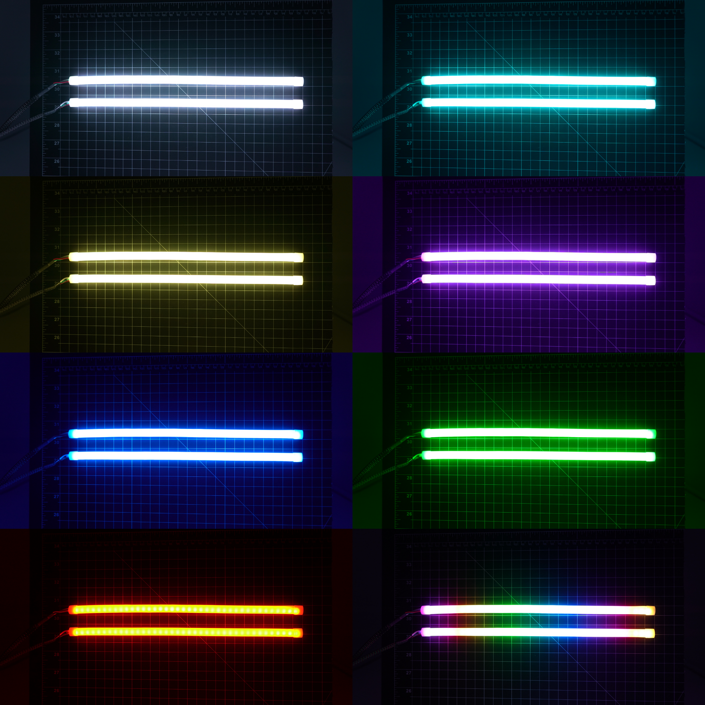 Universal Flexible DRL Tube Diffused Strips | Multicolor - G4 | P2  - BX2-G5  | P2  - BX2-G6 | P2  - BX2-G9  | P2 - BX2-G10 | P2  - BX2-  DRIVEN - 3