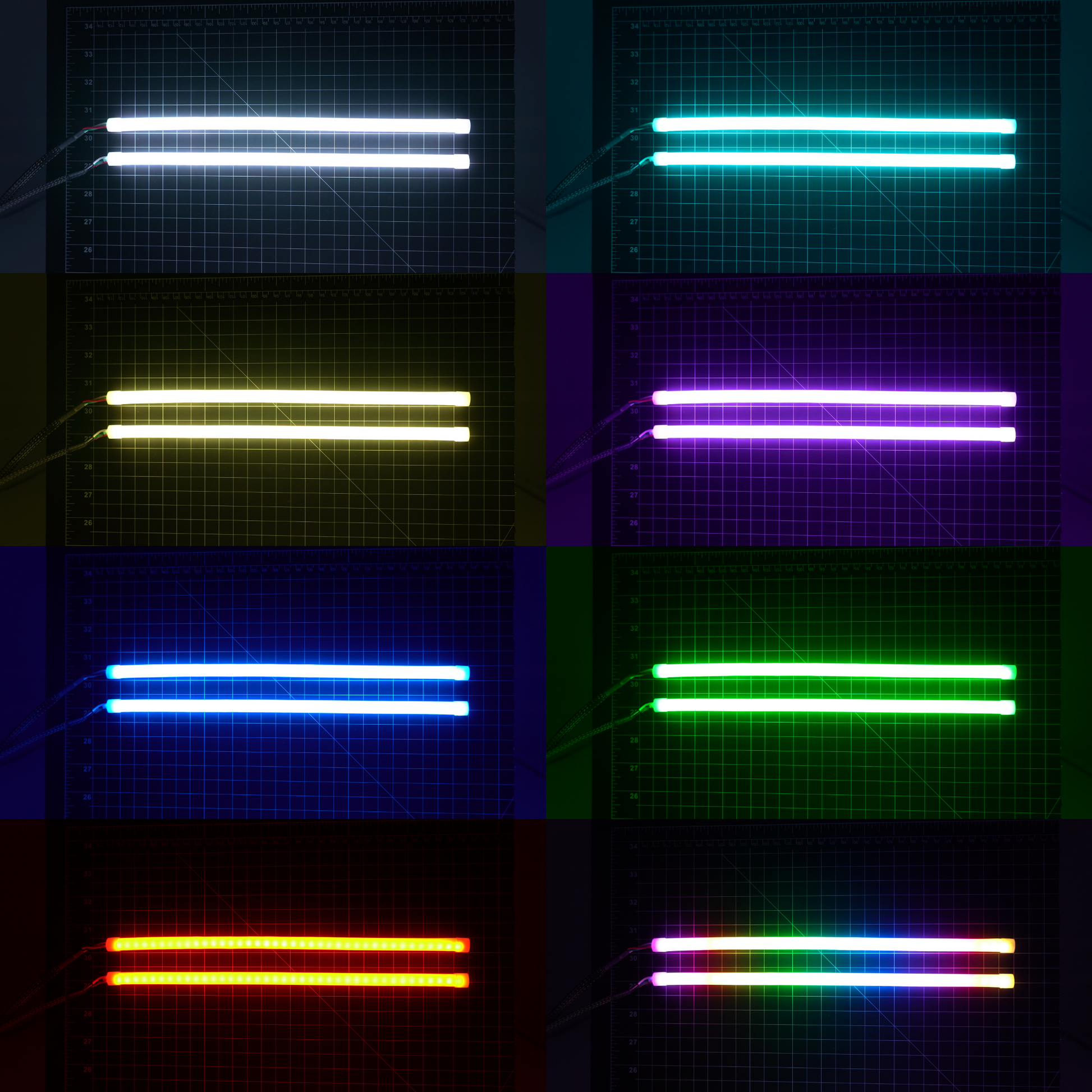 Universal Flexible DRL Tube Diffused Strips | Multicolor - G4 | P2  - BX2-G5  | P2  - BX2-G6 | P2  - BX2-G9  | P2 - BX2-G10 | P2  - BX2-  DRIVEN - 3