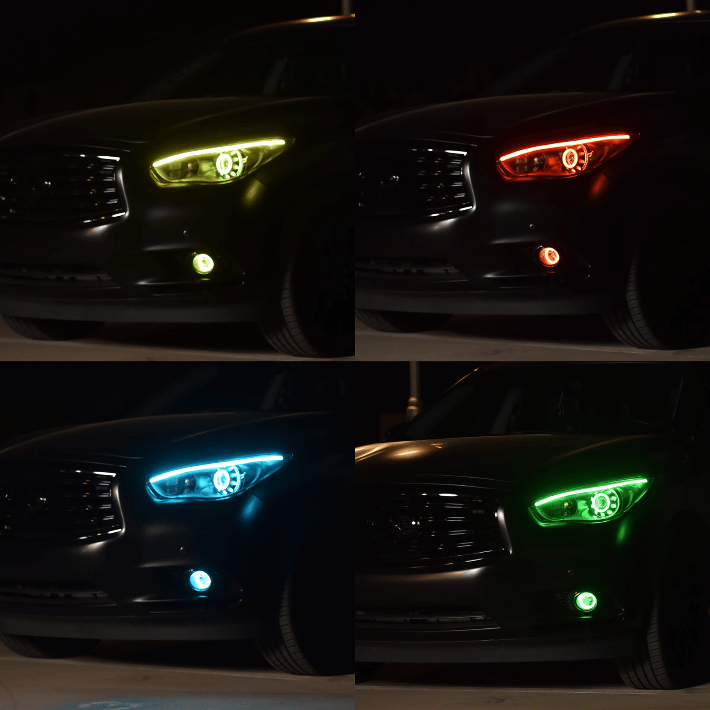 Universal Flexible DRL Tube Diffused Strips | Multicolor - G4 | P2  - BX2-G5  | P2  - BX2-G6 | P2  - BX2-G9  | P2 - BX2-G10 | P2  - BX2-  DRIVEN - 5