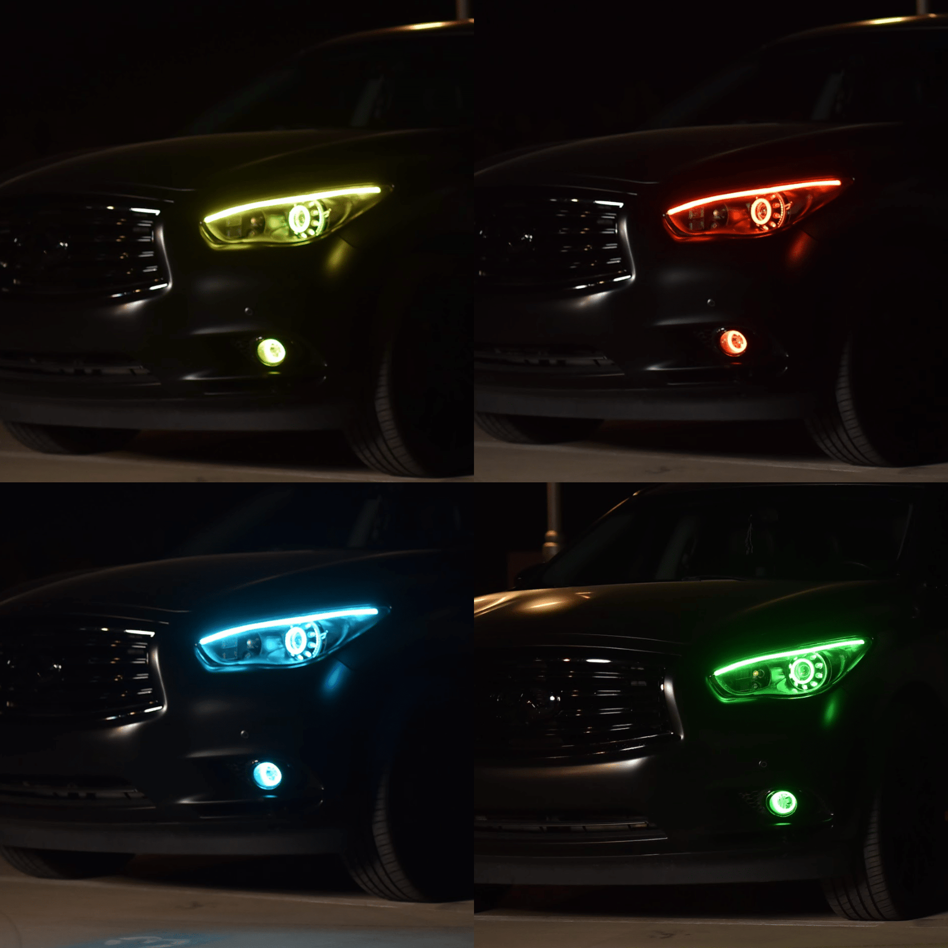 Universal Flexible DRL Tube Diffused Strips | Multicolor - G4 | P2  - BX2-G5  | P2  - BX2-G6 | P2  - BX2-G9  | P2 - BX2-G10 | P2  - BX2-  DRIVEN - 5