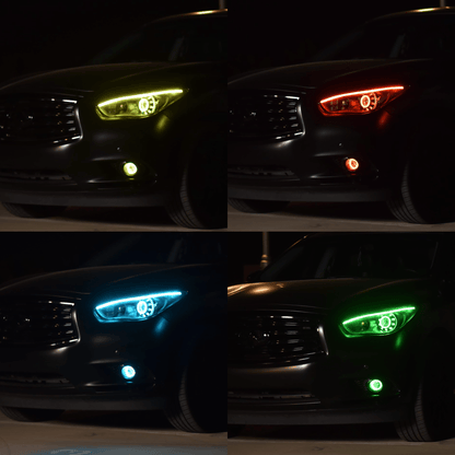 Universal Flexible DRL Tube Diffused Strips | Multicolor - G4 | P2  - BX2-G5  | P2  - BX2-G6 | P2  - BX2-G9  | P2 - BX2-G10 | P2  - BX2-  DRIVEN - 5
