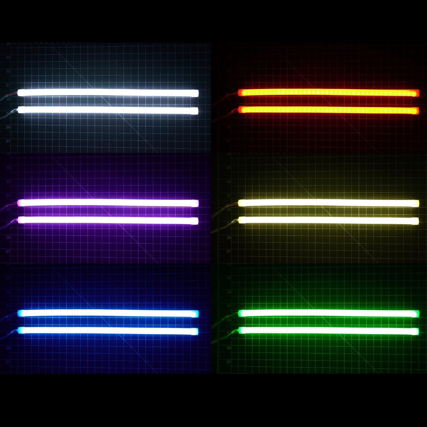 Universal Flexible DRL Tube Diffused Strips | Multicolor - G4 | P2  - BX2-G5  | P2  - BX2-G6 | P2  - BX2-G9  | P2 - BX2-G10 | P2  - BX2-  DRIVEN - 9
