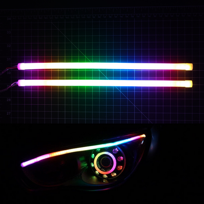 Universal Flexible DRL Tube Diffused Strips | Multicolor - G4 | P2  - BX2-G5  | P2  - BX2-G6 | P2  - BX2-G9  | P2 - BX2-G10 | P2  - BX2-  DRIVEN - 1