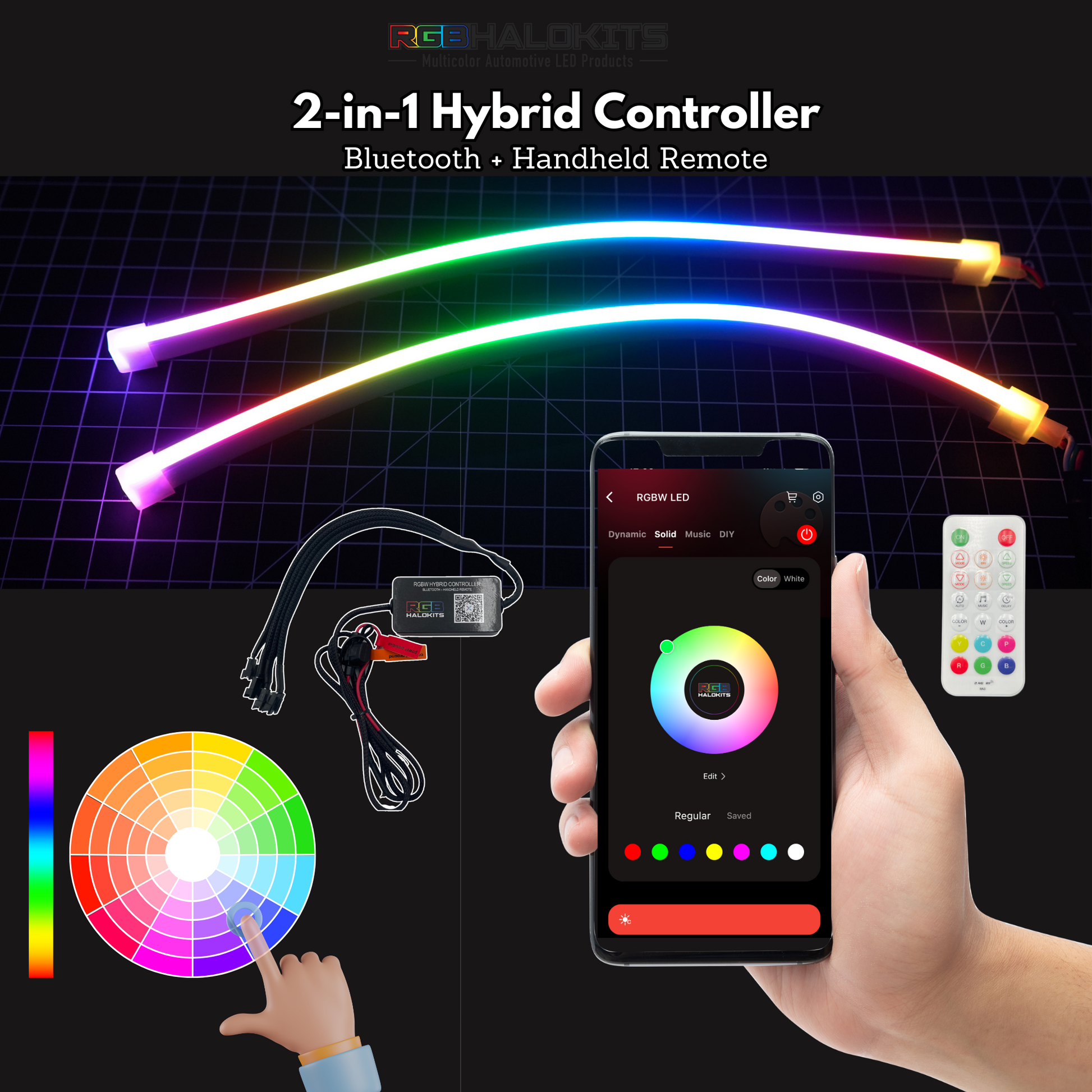 Universal Side Emitting Flexible DRL Diffused Strips | Multicolor - G1  | P2 - BX2-G2 | P2  - BX2-G3 | P2  - BX2-G1 | A20| P2   - BX1-G2 | A20 |P2   - BX1-  DRIVEN - 6