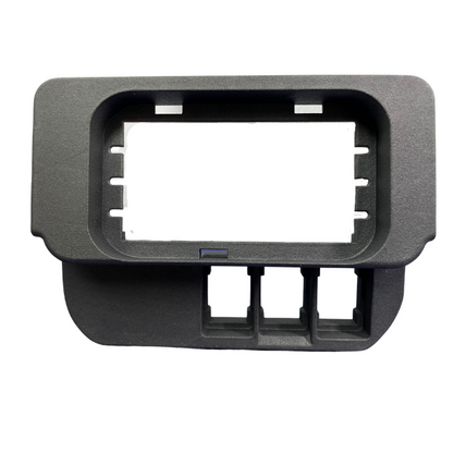 No Cut Base Switch Panel for 3 Short Switches (Tacoma Access Cab) - GO-010-B-  DRIVEN - 1