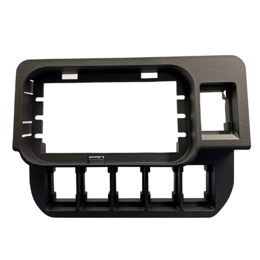 Base Panel for 1 Tall and 5 Short Switch Locations (Tacoma Access Cab) - GO-017-C-  DRIVEN - 1