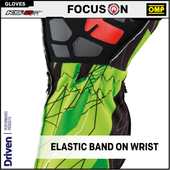 OMP Racing - OMP KS-2 Art - Designer Race Gloves with Performance Grip