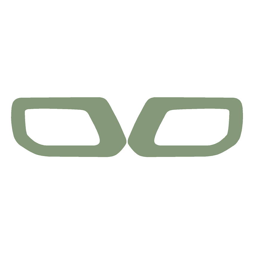 Solid Color Interior Door Handle Overlays (Printed Series) - 2021+ Bronco - 21BRNINTHANDLE-MB-21BRNINTHANDLE-GB-21BRNINTHANDLE-WHM-21BRNINTHANDLE-WHG-21BRNINTHANDLE-AMBM-  DRIVEN - 27