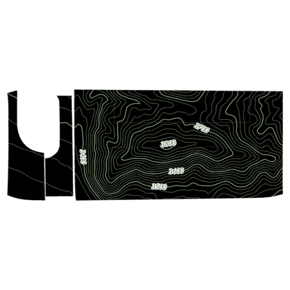 Topo 3 Piece Dash Kit (Printed Series) - 2021+ Bronco
