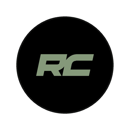 RC 3.5" Black Series Round Cover Overlays - Universal - RC35BLK-RET5-RC35BLK-OUC-RC35BLK-CUC-RC35BLK-AMB-RC35BLK-DS-  DRIVEN - 12
