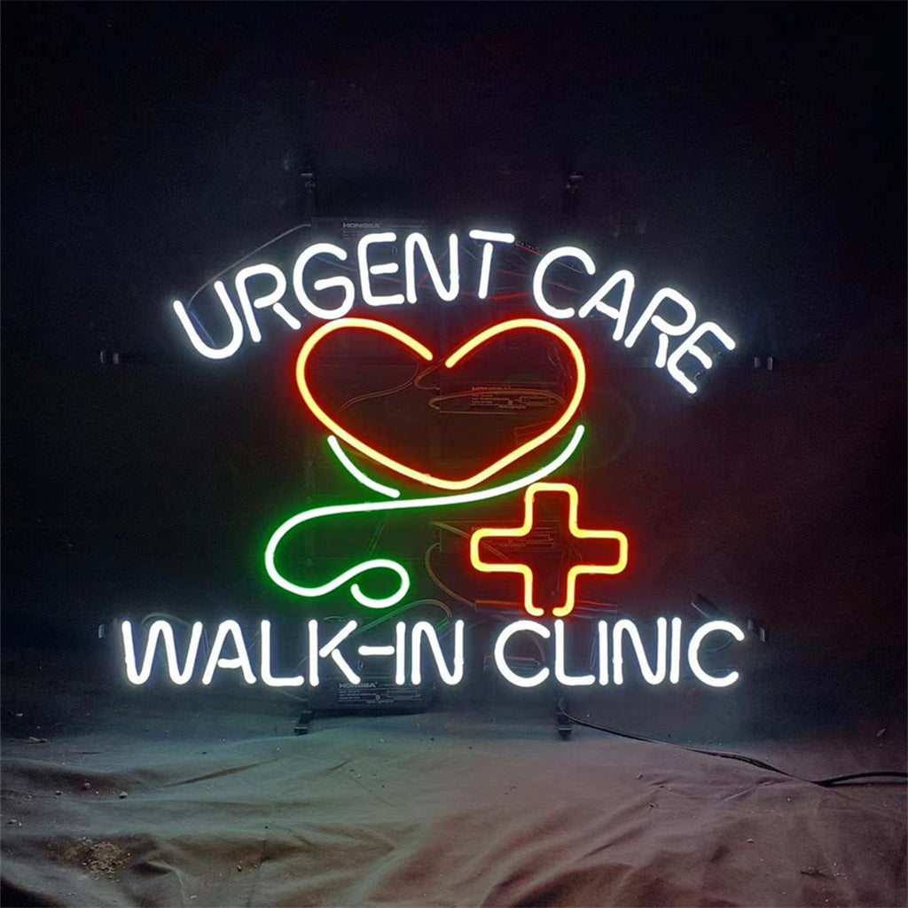 Urgent Care Walk in Clinic Neon Light Sign - ME478-  DRIVEN - 1
