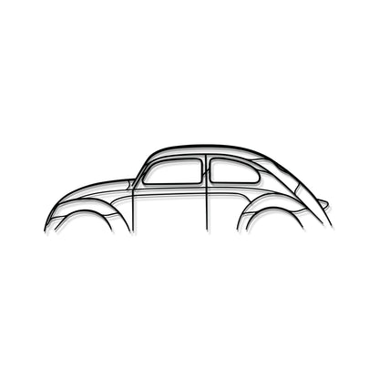 Beetle Metal Car Wall Art - MT0889 - MT0889B49L-MT0889B69L-MT0889B80L-MT0889B99L-MT0889B120L-  DRIVEN - 8