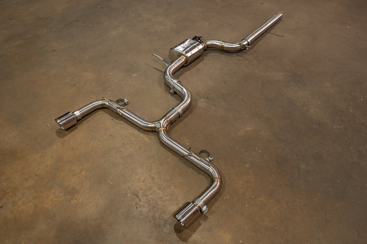 Volkswagen MK7 Golf GTI Valved Sport Exhaust System - VW.GTI.VSES.BR-  DRIVEN - 1
