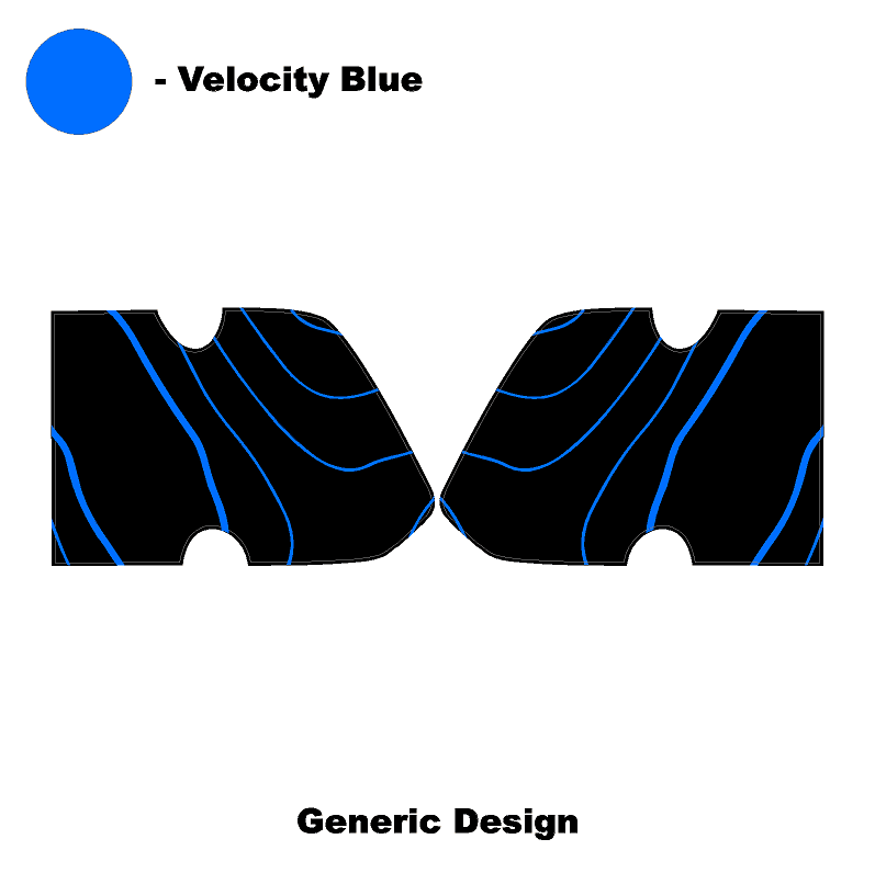 Interior Door Cup Protector Kit - 2021+ Bronco - 21BRNINTDRCUP-TPAMBL-21BRNINTDRCUP-TPA51L-21BRNINTDRCUP-TPAZL-21BRNINTDRCUP-TPCGL-21BRNINTDRCUP-TPCBNL-  DRIVEN - 20