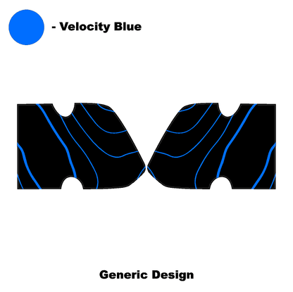 Interior Door Cup Protector Kit - 2021+ Bronco - 21BRNINTDRCUP-TPAMBL-21BRNINTDRCUP-TPA51L-21BRNINTDRCUP-TPAZL-21BRNINTDRCUP-TPCGL-21BRNINTDRCUP-TPCBNL-  DRIVEN - 20