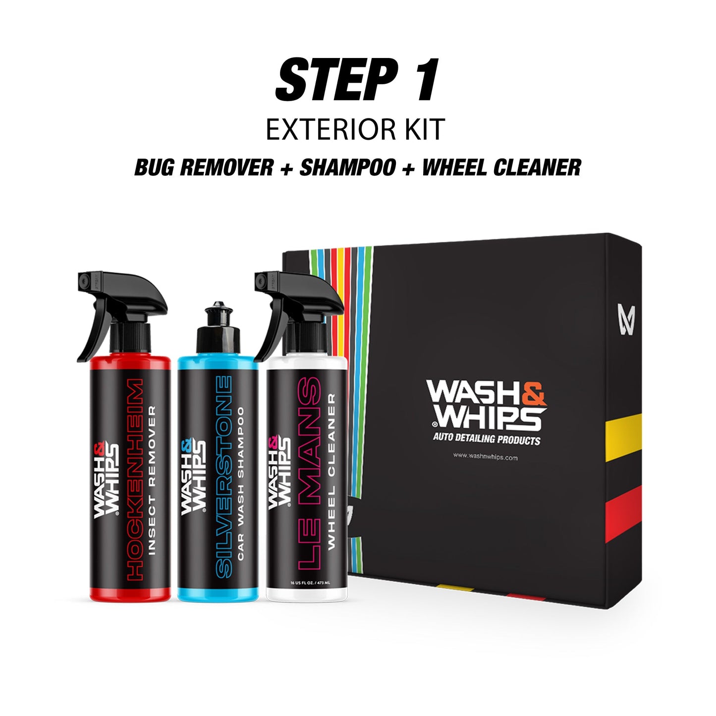 WASH&WHIPS |  3-Step Car Care System - MFH3STEP-F-  DRIVEN - 2