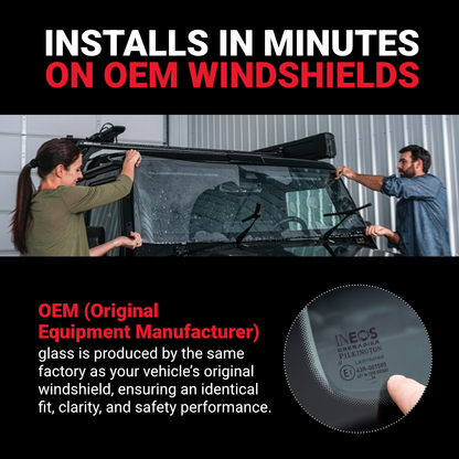 Windshield Defense Kit for INEOS Grenadier - WD1331-IG-  DRIVEN - 6