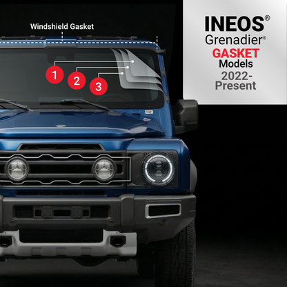 Windshield Defense Kit for INEOS Grenadier - WD1331-IG-  DRIVEN - 1