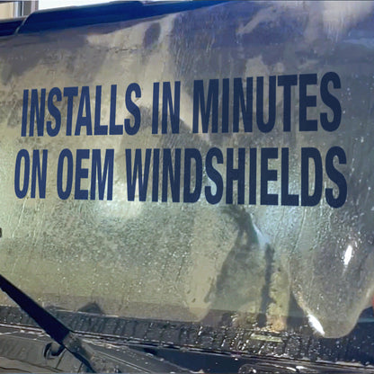 Windshield Defense Kit For Jeep Wrangler or Gladiator - JP1330-JL-JP1330-JT-JP1330-JK-JP1330-TJ-JP1330-CJ-  DRIVEN - 7