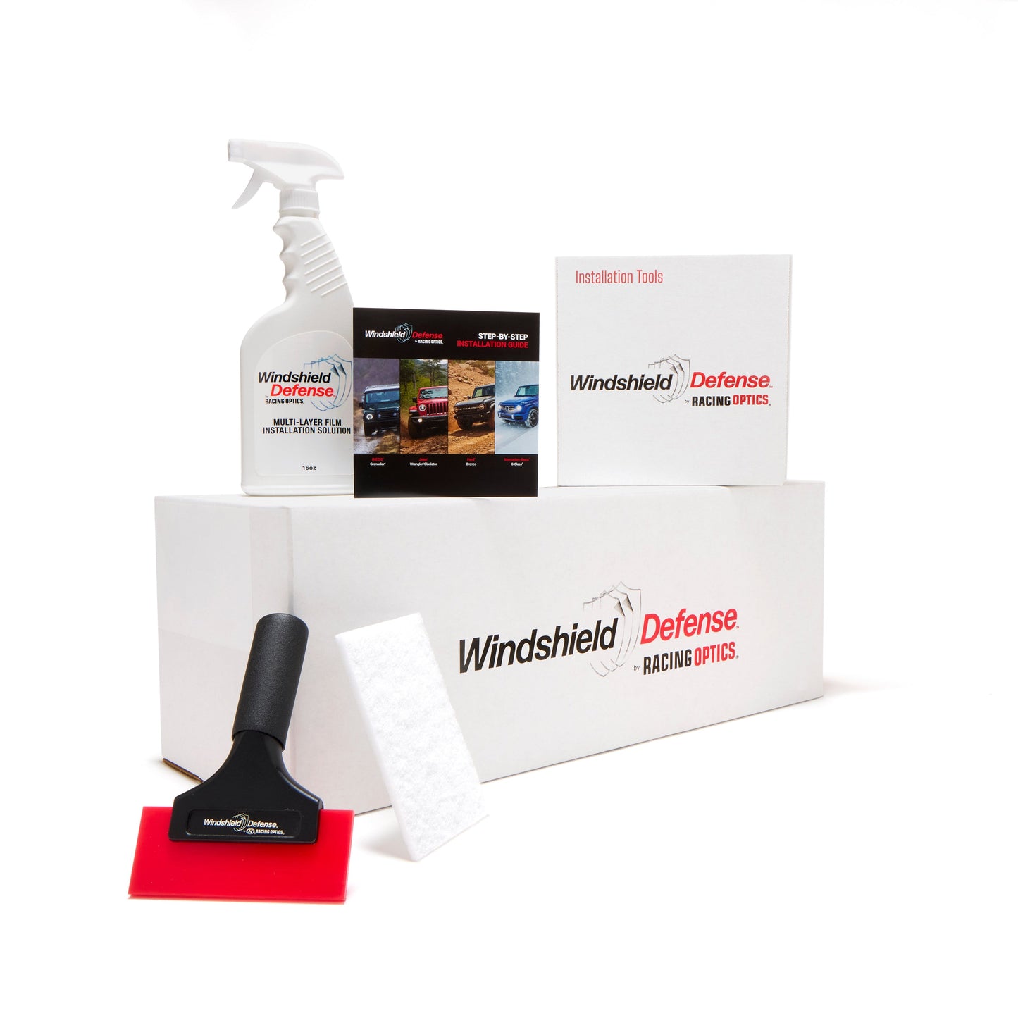 Windshield Defense Kit For Jeep Wrangler or Gladiator - JP1330-JL-JP1330-JT-JP1330-JK-JP1330-TJ-JP1330-CJ-  DRIVEN - 3