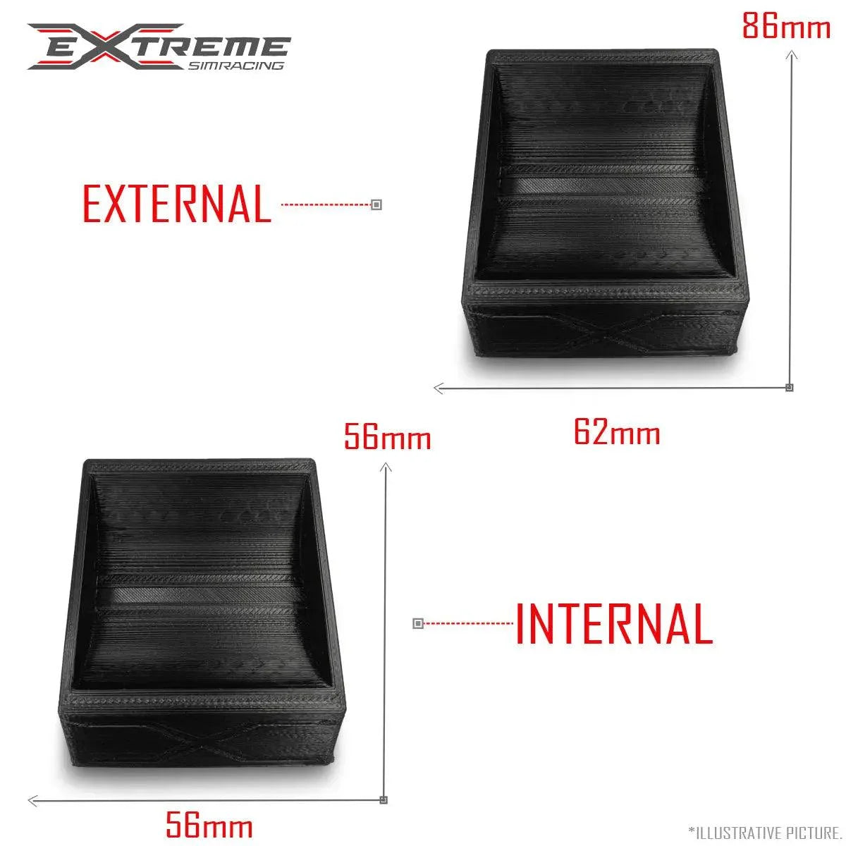 WHEEL LOCKS FOR GAMING CHAIR AND OFFICE CHAIR (PAIR) - 33-3269-  DRIVEN - 8