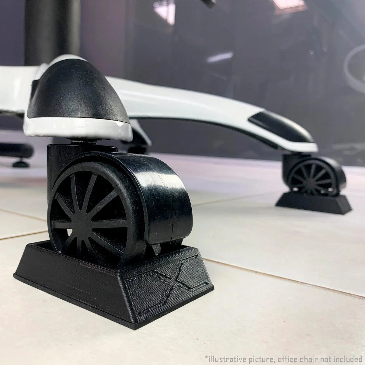 WHEEL LOCKS FOR GAMING CHAIR AND OFFICE CHAIR (PAIR) - 33-3269-  DRIVEN - 14