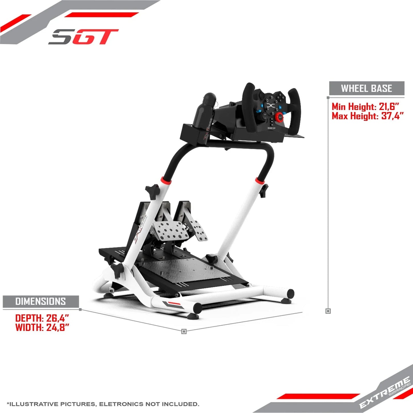 WHEEL STAND SGT (WHEEL LOCKS INCLUDED) - 699-3443-3441-3442-  DRIVEN - 19