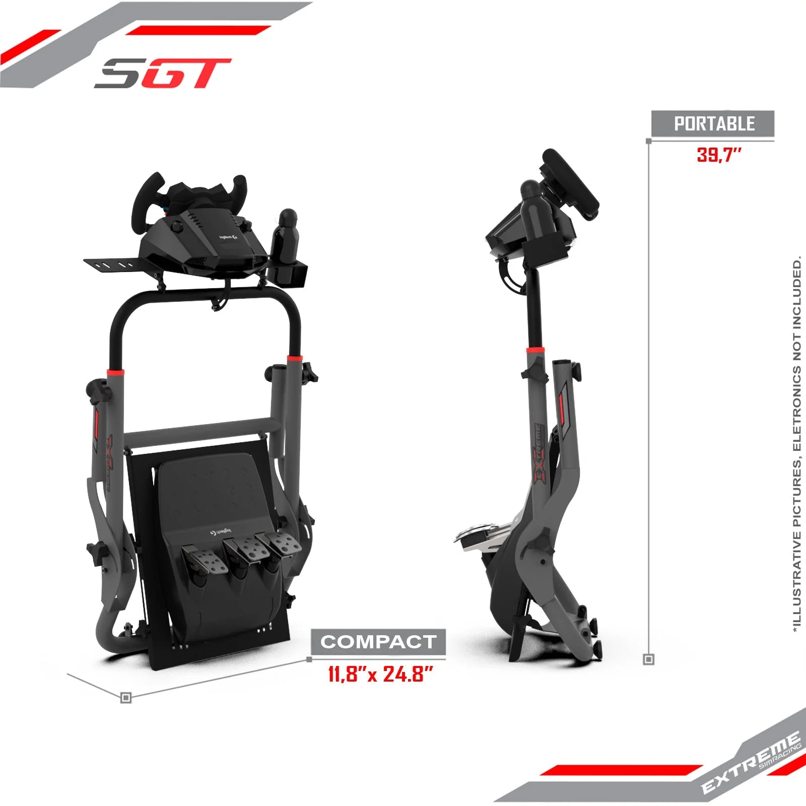 WHEEL STAND SGT (WHEEL LOCKS INCLUDED) - 699-3443-3441-3442-  DRIVEN - 29