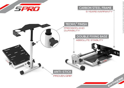 WHEEL STAND  WHITE EDITION SPRO - 7060-  DRIVEN - 10