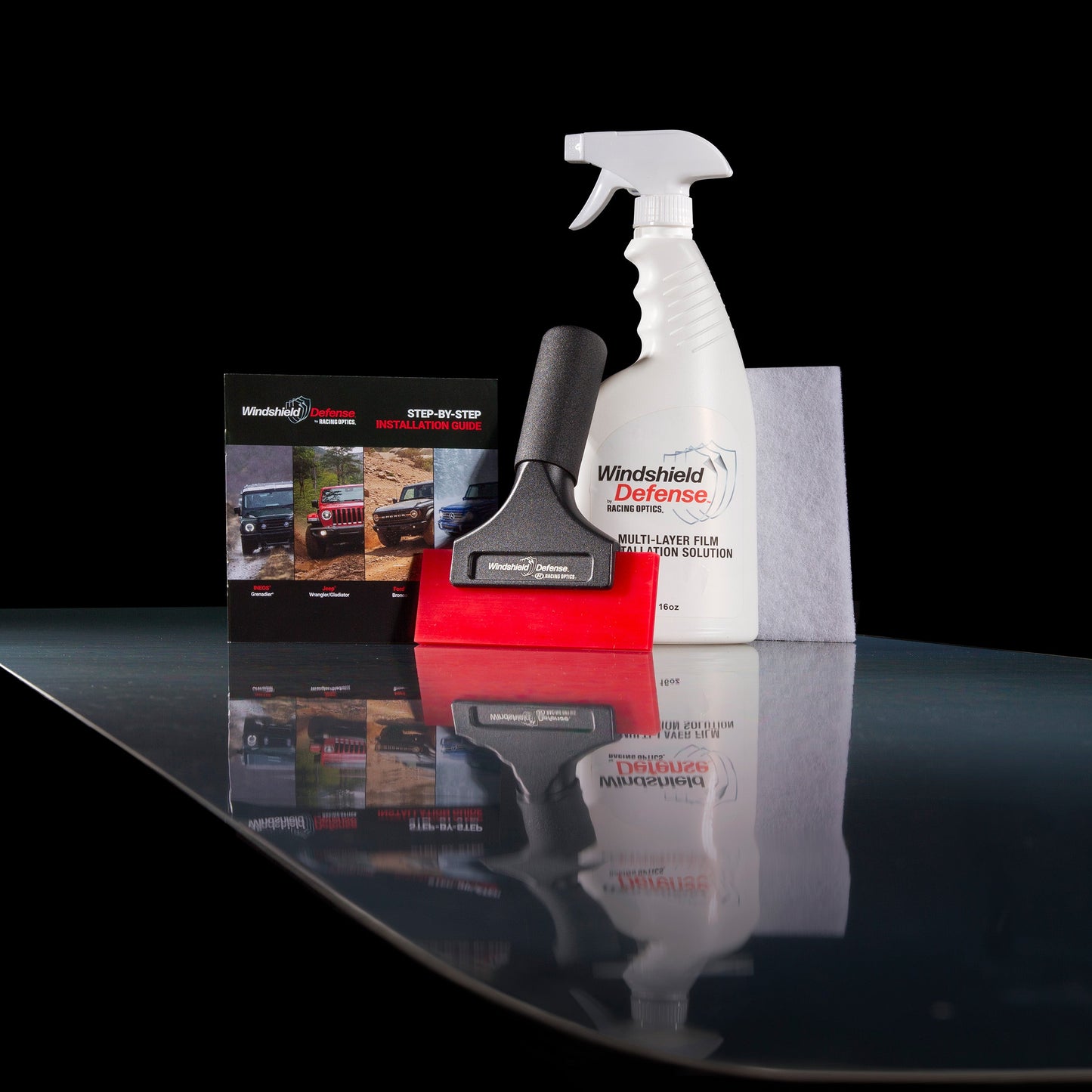 Windshield Defense Kit For Jeep Wrangler or Gladiator - JP1330-JL-JP1330-JT-JP1330-JK-JP1330-TJ-JP1330-CJ-  DRIVEN - 2